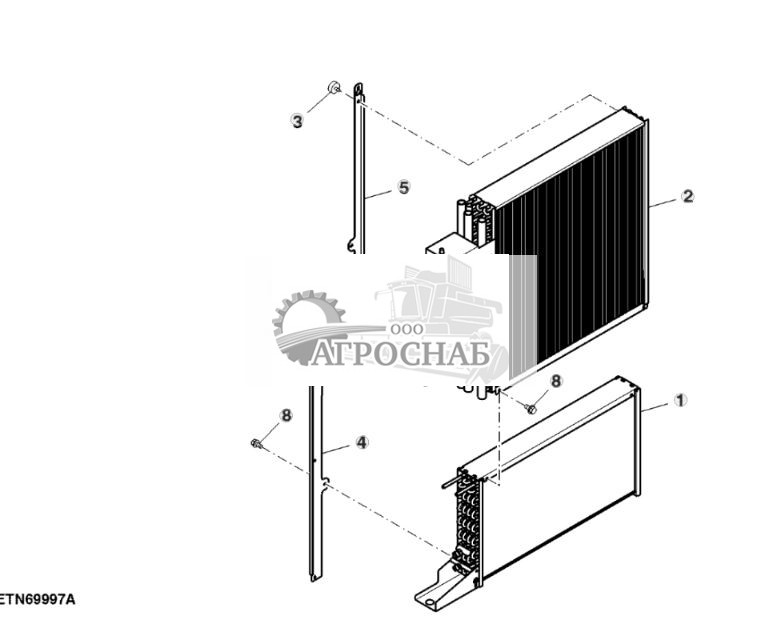 Охладитель масла и конденсатор системы кондиционирования - ST753441 1133.jpg